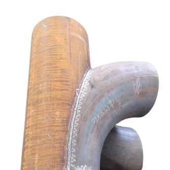 Irregular shaped pipe fittings