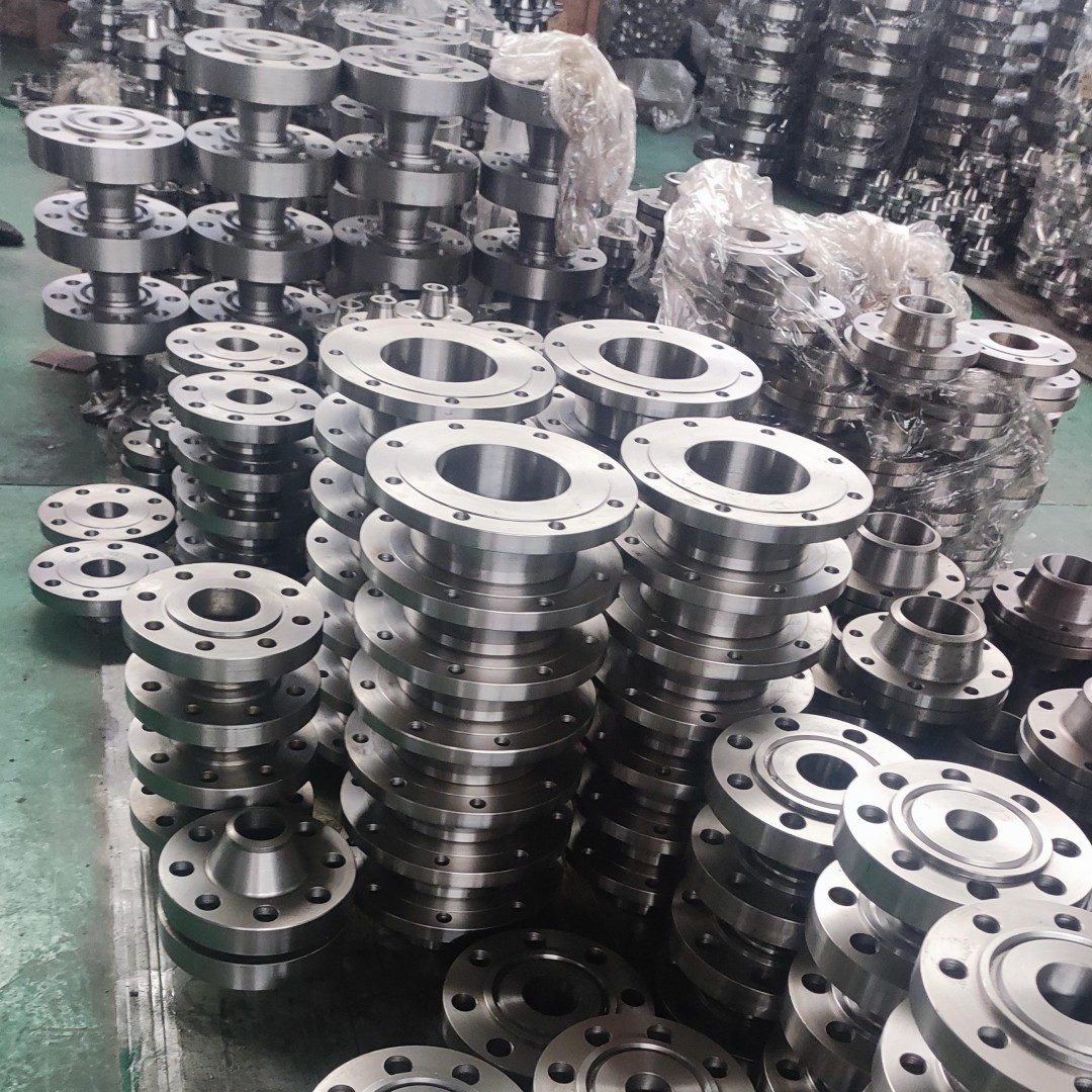 High pressure butt welding flange