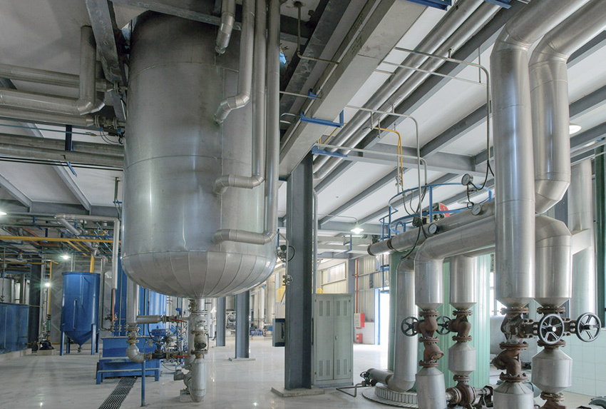 Pipeline fittings for chemical plants